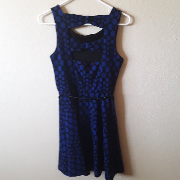 As U Wish polka dot party dress, size small - Picture 2 of 6
